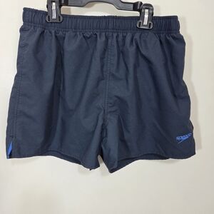 ⭐️SPEEDO Men's Blue Swim Trunks Size Med